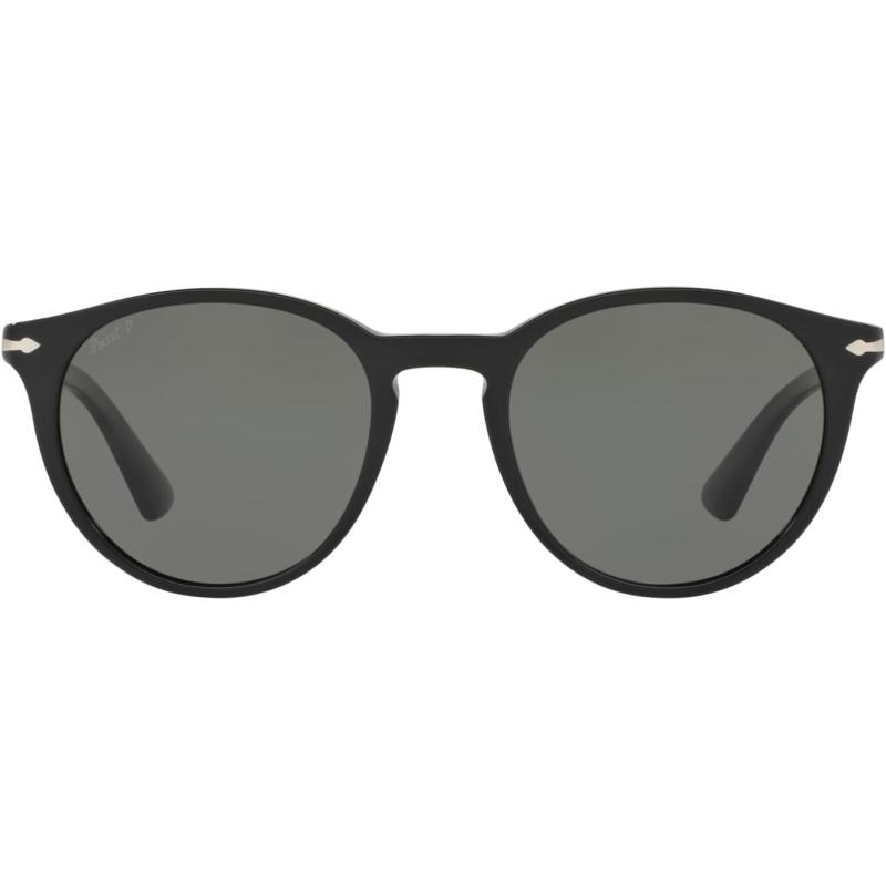 Persol PO3152S Round Sunglasses(Smoke/Light Blue) - Persol Eyewear ...