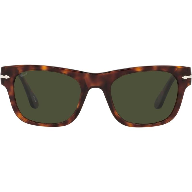 Persol PO3269S Square Sunglasses(Havana/Green) - Persol Eyewear Collections